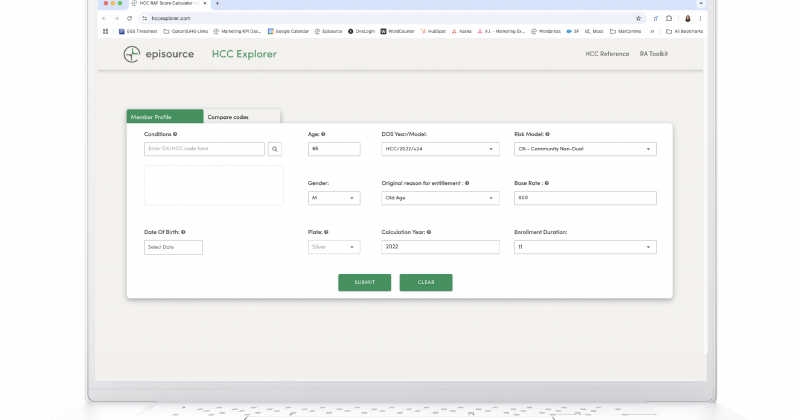 risk score calculator